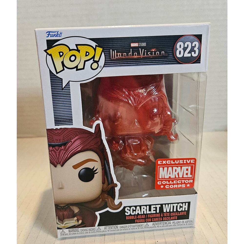 Funko Pop! Marvel Collectors Corps exclusive Scarlet Witch #823 WandaVision NEW